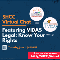 SHCC Virtual Chat Featuring VIDAS Legal: Know Your Rights