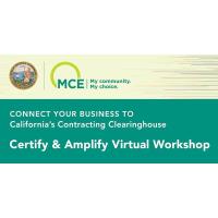 MCE’s Certify and Amplify Workshop: June 14th - 12pm