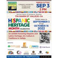 Hispanic heritage month celebration ribbon cutting Sept. 3rd