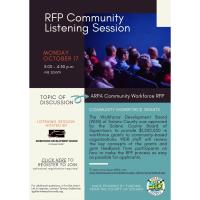 ARPA Community Workforce Grants virtual 10/17