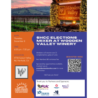 SHCC ELECTIONS MIXER AT WOODEN VALLEY WINERY