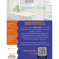 Elections Mixer At Green Hive Spaces Fairfield