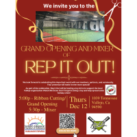 Rep It Out Ribbon Cutting and Mixer