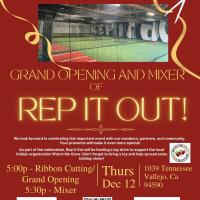 Rep It Out Ribbon Cutting and Mixer