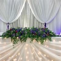 Event flowers for head table