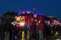 Special Event photoshoot of CP Holiday Train