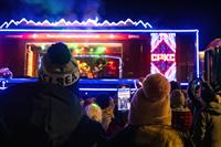 Special Event photoshoot of CP Holiday Train