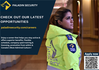 Apply now if you are looking to beging a career in security