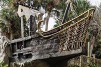 Scorpion Pirate Shipwreck in Children's Garden by JPR Images