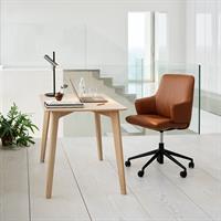 Low profile office chair