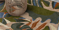 Outdoor and indoor Karastan rugs