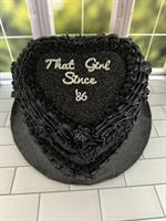 Black Heart Cake