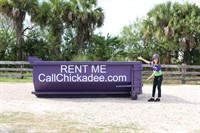 Chickadee's 10 yard Dumpster Rental