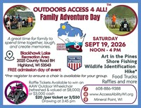 AAW "Outdoors Access 4 All!" Family Adventure Day