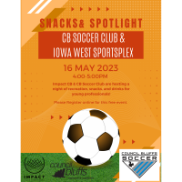 Impact CB Snacks & Spotlight: CB Soccer Club