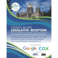 CB Chamber Legislative Reception - In Des Moines!