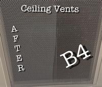 Ceiling Vents - Deep Clean Service 