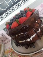 Chocolate Ganaches & Berries Cake
