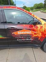 SERVPRO of Council Bluffs - Team Toft Key Accounts Jeep