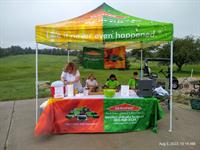 SERVPRO Team Toft Event Tent and Table 