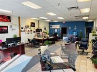 Inside the office