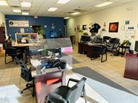 Inside the office