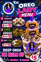 THE OREO LADY EVERYDAY MENU
