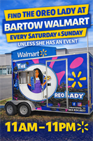 THE OROE LADY AT HER MAIN LOCATION WHICH IS BARTOW WALMART