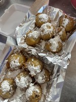 6 FOR $8 DEEP FRIED OREOS REGULAR WITH POWDERED SUGAR