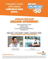 Freedom Mobile Stouffville Grand Opening
