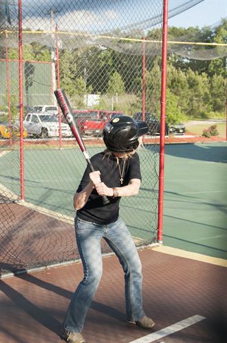 8 Batting cages with baseball and softball various speed!  Take a swing!
