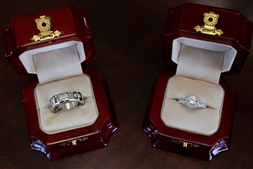 His and Her Wedding Rings