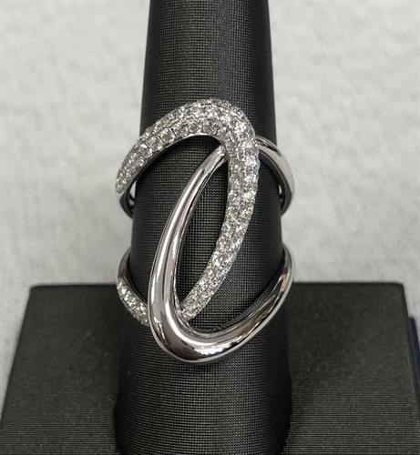 .87ct total Diamond Fashion Ring