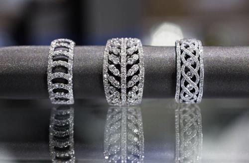 Diamond Stackable Bands