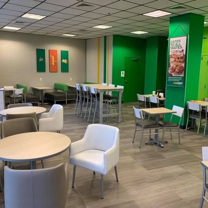 Subway restaurant in downtown Little Rock renovated by Innovative Renovations. 