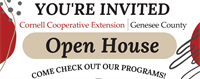 Cornell Cooperative Extension - Genesee County OPEN HOUSE!