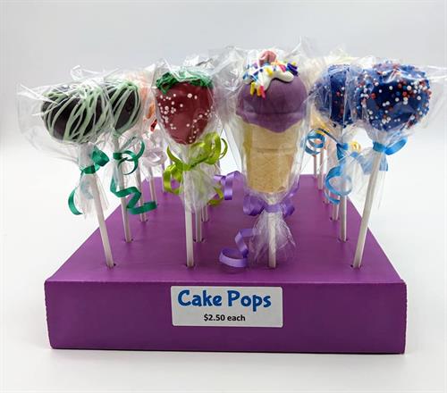 Cake pops in 12 delicious flavors!