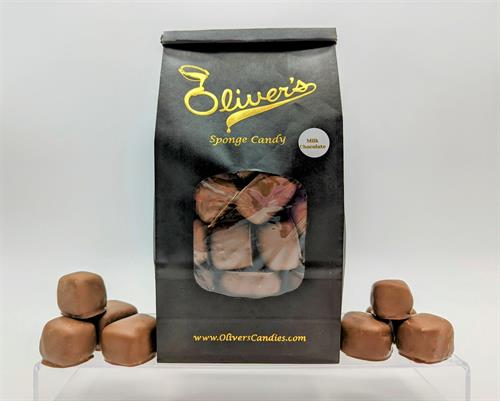 Oliver's Sponge Candy in a variety of sizes and flavors