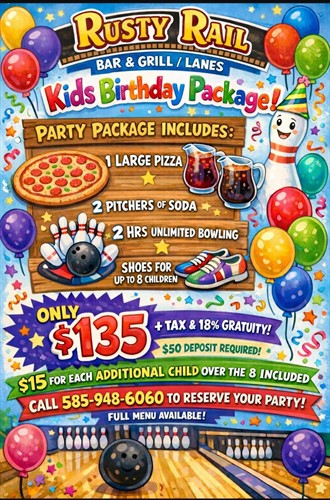 Book a party with us