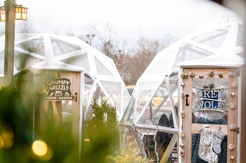 Grey Wolf and Grizzly Bear Igloos