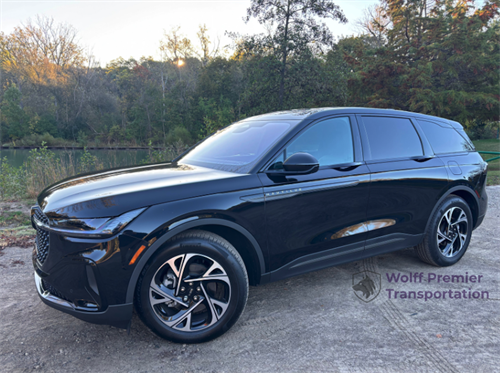 Wolff Premier’s 2025 AWD Lincoln Nautilus Reserve Hybrid — Motor Trend’s 2025 SUV of the Year and an IIHS Top Safety Pick — delivering diplomatic-grade, exclusive airport and corporate transportation.
