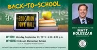 Back to School Town Hall