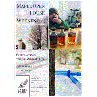 Baird Farm Maple Open House Weekend