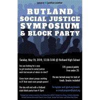 Rutland Social Justice Symposium and Block Party