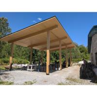 Pavilion Ribbon Cutting on September 12 - The Carving Studio & Sculpture Center