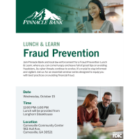 Lunch and Learn October 2025