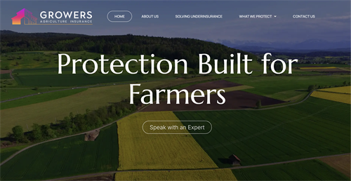 Vancouver, WA Agriculture Insurance Company Website in WordPress
