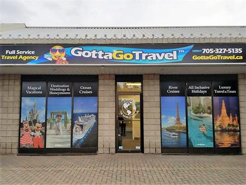 Gotta Go Travel Travel Agency located across from Service Ontario & Orillia Chamber of Commerce