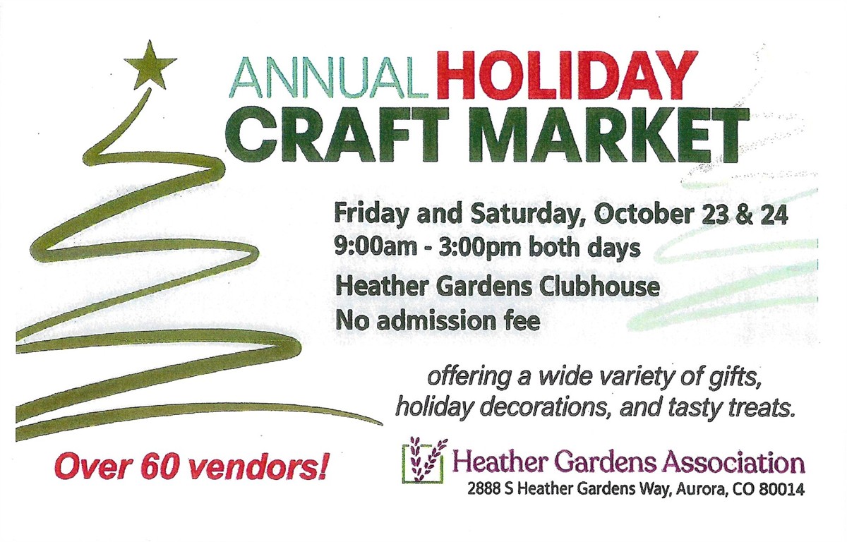 Annual Holiday Craft Market
