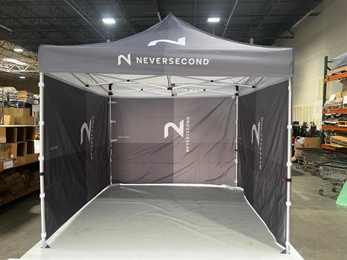 Printed Tent - Never Second Printed Tent - Never Second